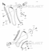 CAMSHAFT   TENSIONER voor Kawasaki VULCAN 900 CLASSIC LT 2020