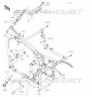 CHASSIS voor Kawasaki VULCAN 900 CLASSIC LT 2020