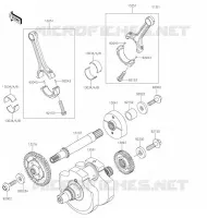CRANKSHAFT voor Kawasaki VULCAN 900 CLASSIC LT 2020