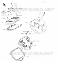 CYLINDER HEAD COVER voor Kawasaki VULCAN 900 CLASSIC LT 2020