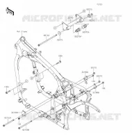 ENGINE MOUNT voor Kawasaki VULCAN 900 CLASSIC LT 2020