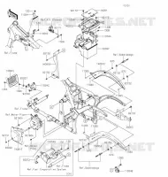 FRAME PARTS (COUVERTURE) voor Kawasaki VULCAN 900 CLASSIC LT 2020