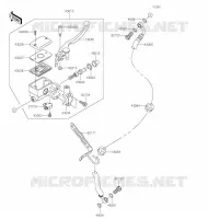 FRONT MASTER CYLINDER voor Kawasaki VULCAN 900 CLASSIC LT 2020