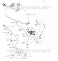 FUEL EVAPORATION SYSTEM(CA) voor Kawasaki VULCAN 900 CLASSIC LT 2020
