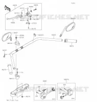 HANDLEBAR voor Kawasaki VULCAN 900 CLASSIC LT 2020
