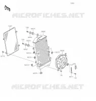 RADIATOR voor Kawasaki VULCAN 900 CLASSIC LT 2020