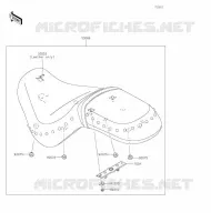 SEAT voor Kawasaki VULCAN 900 CLASSIC LT 2020