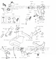 SWITCH   REFLECTORS voor Kawasaki VULCAN 900 CLASSIC LT 2020