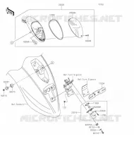 TAILLIGHT(S) voor Kawasaki VULCAN 900 CLASSIC LT 2020