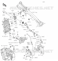 WATER PIPE voor Kawasaki VULCAN 900 CLASSIC LT 2020