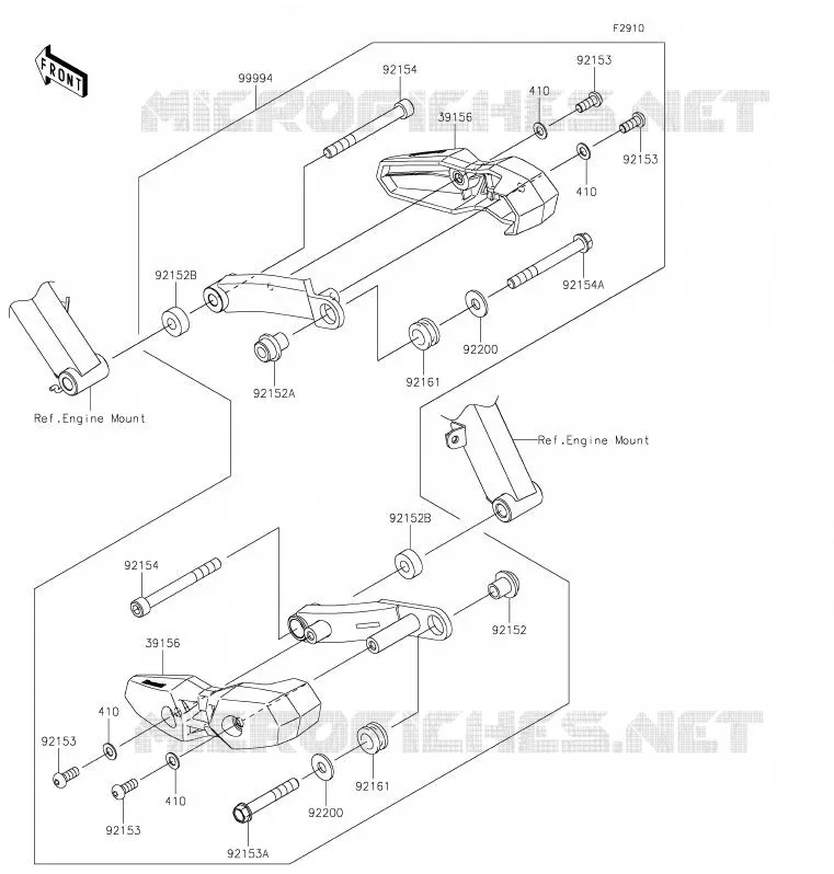 ACCESSORY(SHROUD SLIDER) Kawasaki MOTOS 1000 2020 Z1000 R EDITION  ZR1000JLF