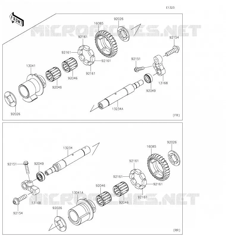 BALANCER Kawasaki MOTOS 1000 2020 NINJA H2 SX  ZX1002ALF
