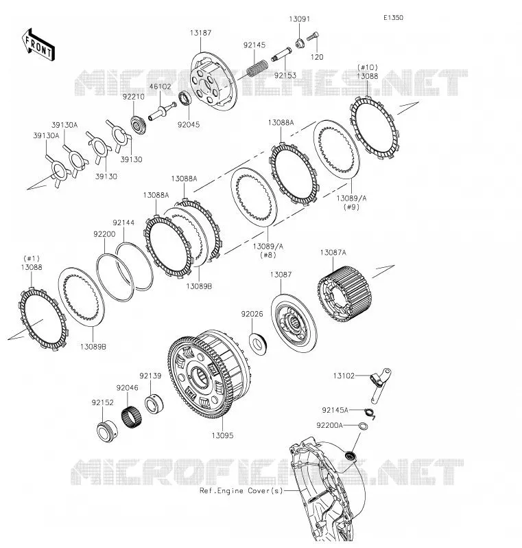 CLUTCH Kawasaki MOTOS 1000 2020 NINJA ZX-10R  ZX1002ELFA
