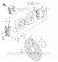 FRONT BRAKE voor Kawasaki NINJA ZX-6R 2019