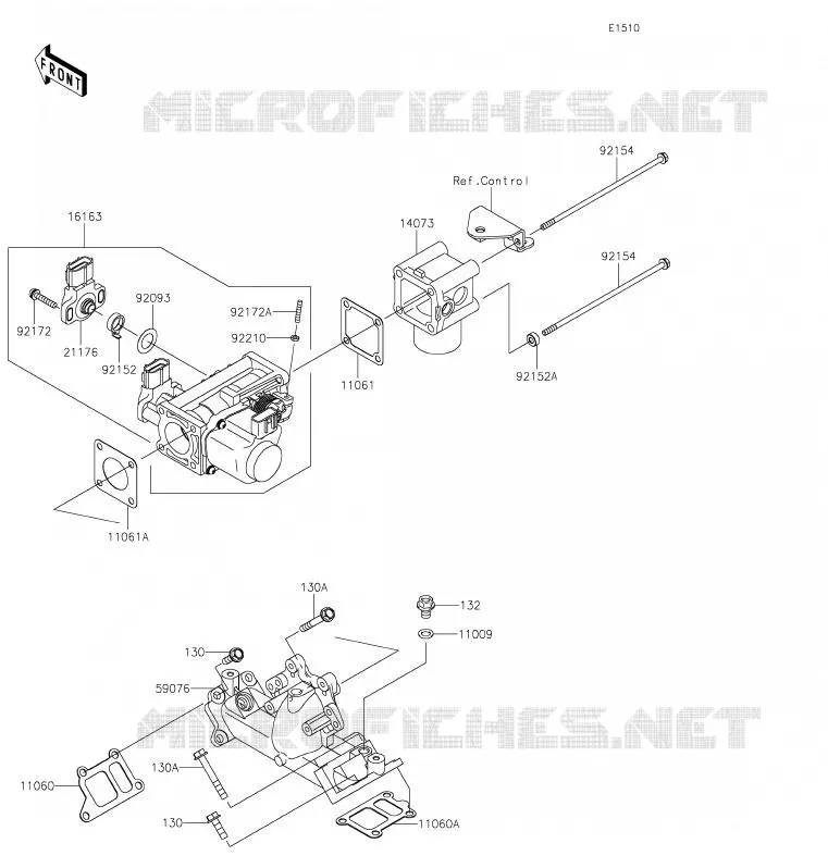 CARBURETOR Kawasaki SSV 620 2020 MULE 4000  KAF620PLF