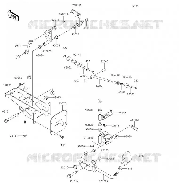 GEAR SHAFT Kawasaki SSV 620 2020 MULE 4000  KAF620PLF