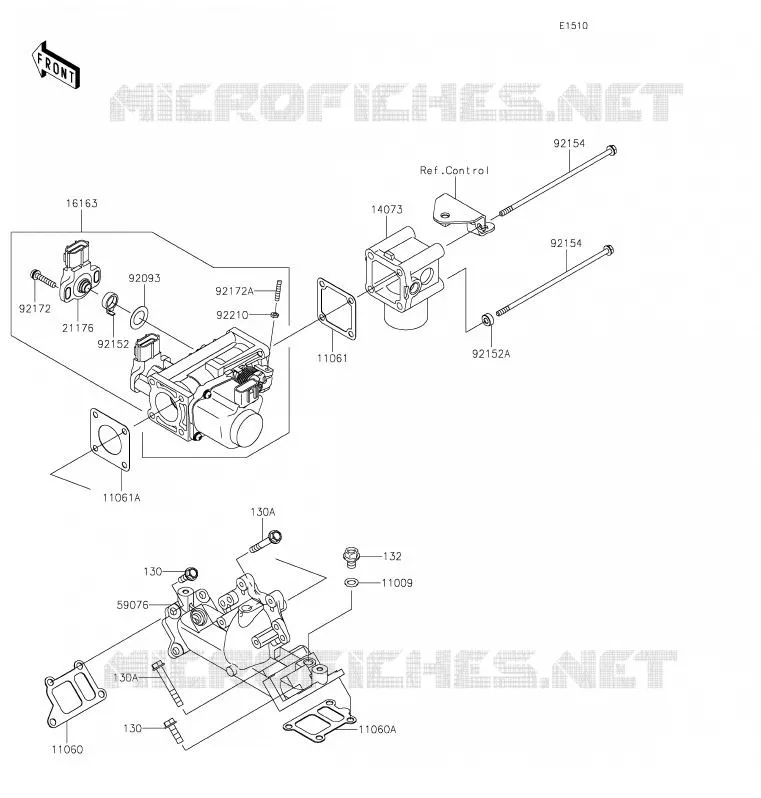 CARBURETOR Kawasaki SSV 620 2020 MULE 4010 TRANS 4X4  KAF620RLF