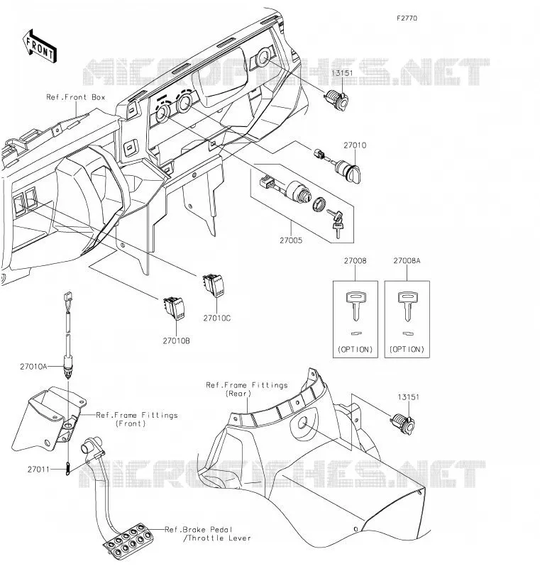 SWITCH Kawasaki SSV 800 2020 TERYX4  KRT800GLF