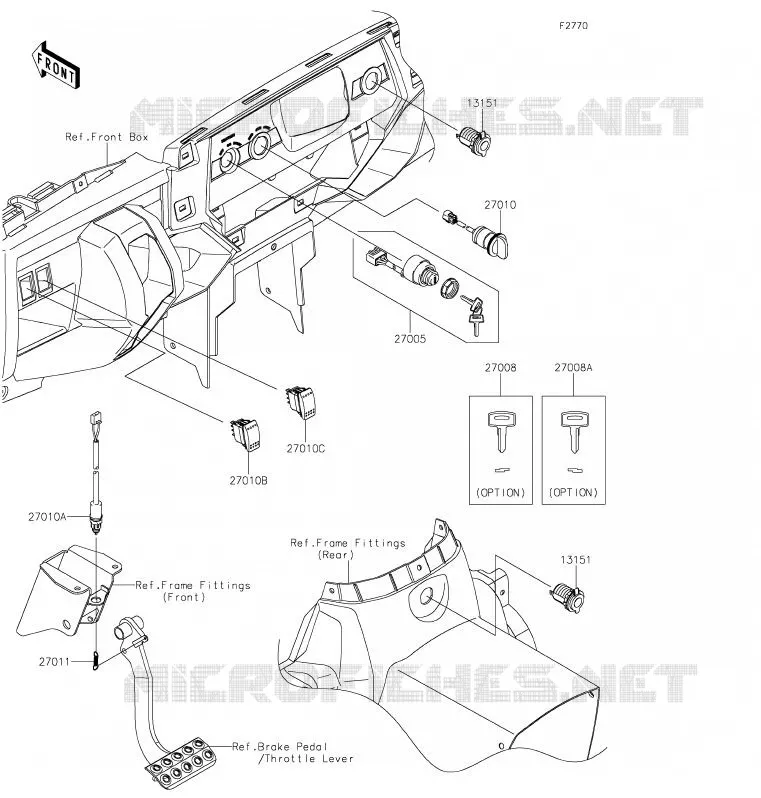 SWITCH Kawasaki SSV 800 2020 TERYX4  KRT800HLF