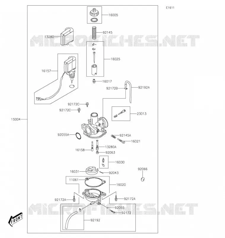 CARBURETOR Kawasaki QUAD 90 2021 KFX90  KSF90AMFNN