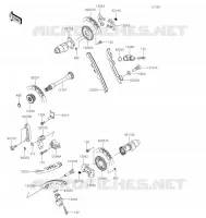 CAMSHAFT   TENSIONER voor Kawasaki BRUTE FORCE 750 4X4I EPS 2021
