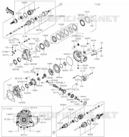FRONT DRIVE SHAFT voor Kawasaki BRUTE FORCE 750 4X4I EPS 2021