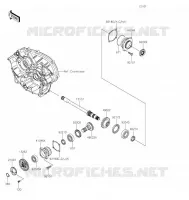 FRONT GEAR voor Kawasaki BRUTE FORCE 750 4X4I EPS 2021
