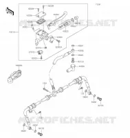 FRONT MASTER CYLINDER voor Kawasaki BRUTE FORCE 750 4X4I EPS 2021