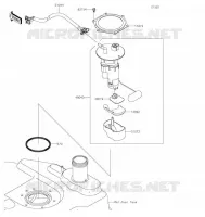 FUEL PUMP voor Kawasaki BRUTE FORCE 750 4X4I EPS 2021