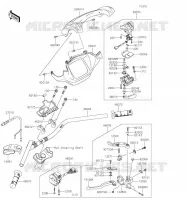 HANDLEBAR voor Kawasaki BRUTE FORCE 750 4X4I EPS 2021