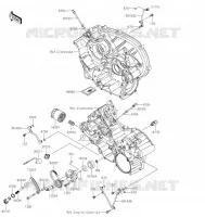 OIL PUMP   OIL FILTER voor Kawasaki BRUTE FORCE 750 4X4I EPS 2021