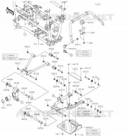 REAR SUSPENSION voor Kawasaki BRUTE FORCE 750 4X4I EPS 2021