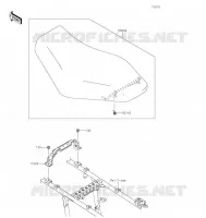 SEAT voor Kawasaki BRUTE FORCE 750 4X4I EPS 2021