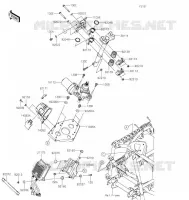 STEERING COLUMN voor Kawasaki BRUTE FORCE 750 4X4I EPS 2021
