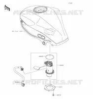 FUEL PUMP  125 kawasaki-motorfietsen 2021 Z125 16