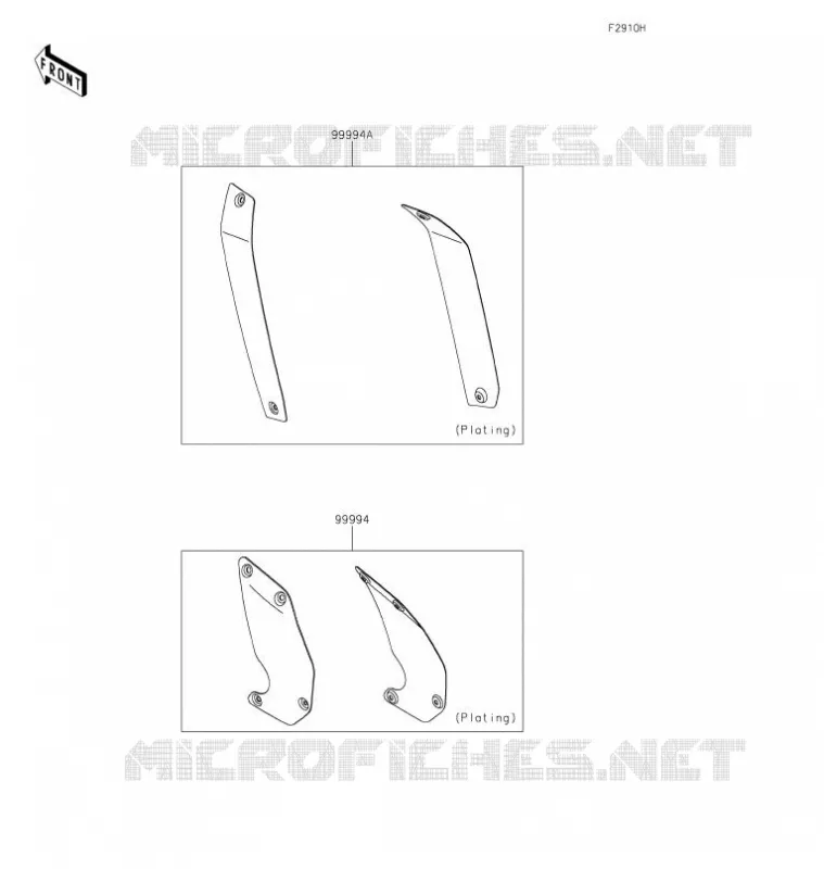 ACCESSORY(Outer Cover) Kawasaki MOTOS 650 2021 VULCAN S  EN650CMFAN
