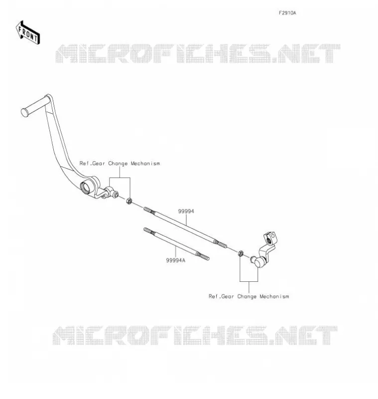 ACCESSORY(Tie Rod) Kawasaki MOTOS 650 2021 VULCAN S  EN650DMFAN