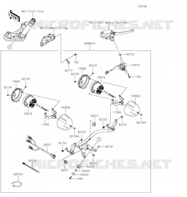 ACCESSORY(Sub Lamp) Kawasaki MOTOS 650 2021 VULCAN S  EN650JMFAN