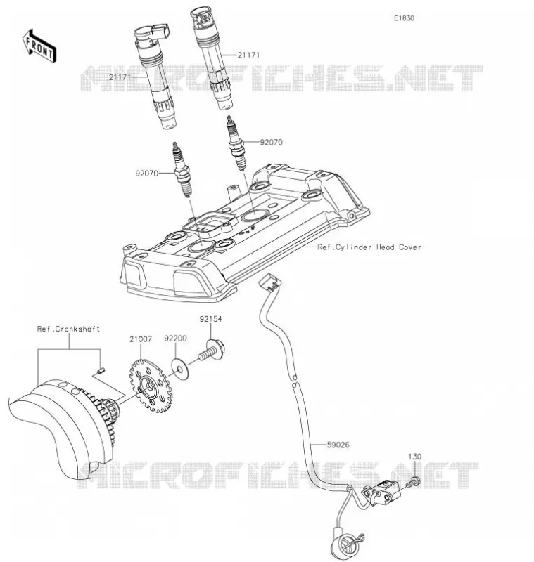 IGNITION SYSTEM Kawasaki MOTOS 650 2021 VULCAN S  EN650JMFNN