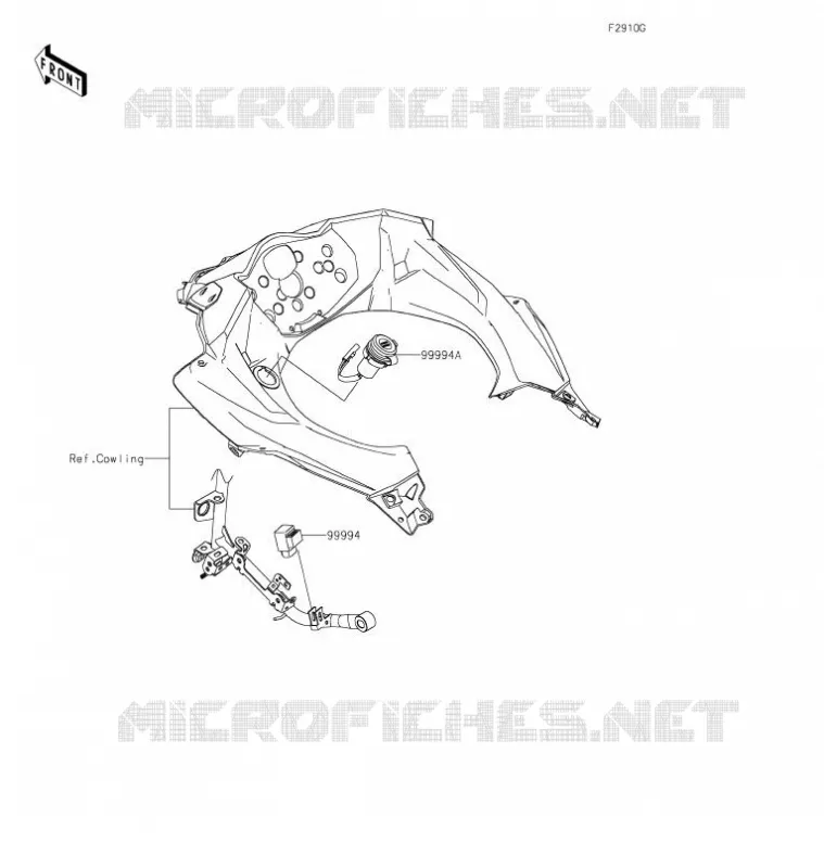 ACCESSORY(DC Output etc.) Kawasaki MOTOS 400 2021 NINJA 400  EX400GMFAN