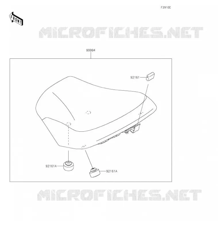 ACCESSORY(High Seat) Kawasaki MOTOS 650 2020 NINJA 650  EX650NLF