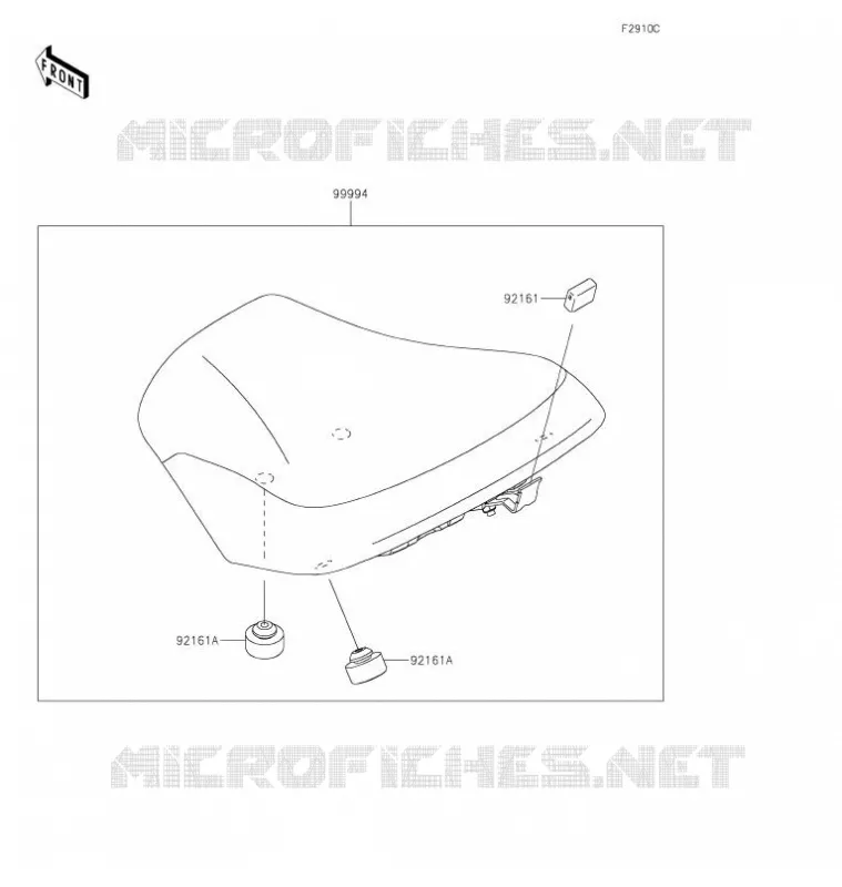 ACCESSORY(High Seat) Kawasaki MOTOS 650 2020 NINJA 650  EX650NLF