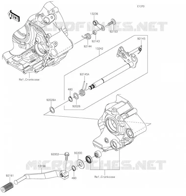 SHIFT Kawasaki TOUT-TERRAIN 230 2021 KLX230  KLX230AMFNN