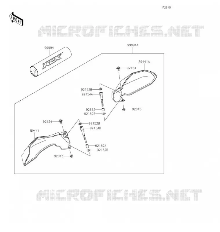 ACCESSORY(Handle) Kawasaki TOUT-TERRAIN 300 2021 KLX300  KLX300DMFAN
