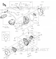 AIR CLEANER voor Kawasaki VULCAN 1700 VOYAGER 2021