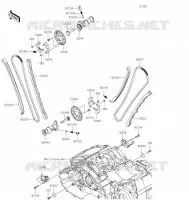 CAMSHAFT(S)/TENSIONER voor Kawasaki VULCAN 1700 VOYAGER 2021