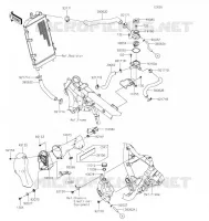COOLING voor Kawasaki VULCAN 1700 VOYAGER 2021