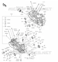 CRANKCASE voor Kawasaki VULCAN 1700 VOYAGER 2021