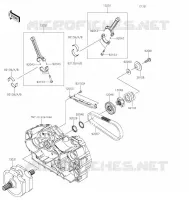 CRANKSHAFT voor Kawasaki VULCAN 1700 VOYAGER 2021