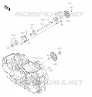OIL PUMP voor Kawasaki VULCAN 1700 VOYAGER 2021